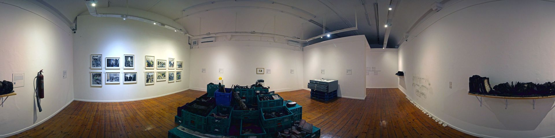 Panorama of Smoke and Ash Exhibition, Photo by Melvin Pather