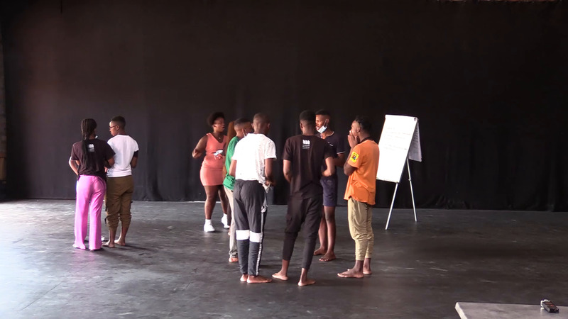 Video 04 of iKrele leChiza 2022 rehearsal led by the cast on morning of 2022-02-01