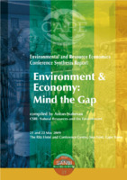 Environment & Economy: Mind the Gap