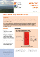 Future climate projections for Malawi