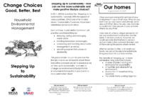 Change Choices: Good, Better, Best. Household
Environmental Management