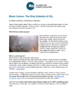 Black Carbon: The Dirty Sidekick of CO₂