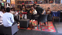 Video 01 of Oedipus at Colonus Rehearsal led by Neo Muyanga on afternoon of 2022-11-01