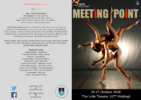 Dance UCT 2018 programme